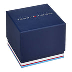 Tommy Hilfiger unisexklocka DECKER – Svart & blå (46 mm)