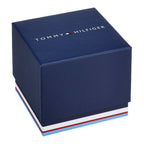 Tommy Hilfiger unisexklocka DECKER – Svart & blå (46 mm)