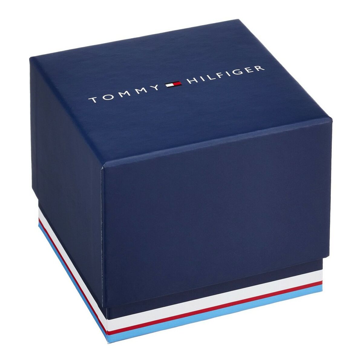 Tommy Hilfiger unisexklocka DECKER – Svart & blå (46 mm)