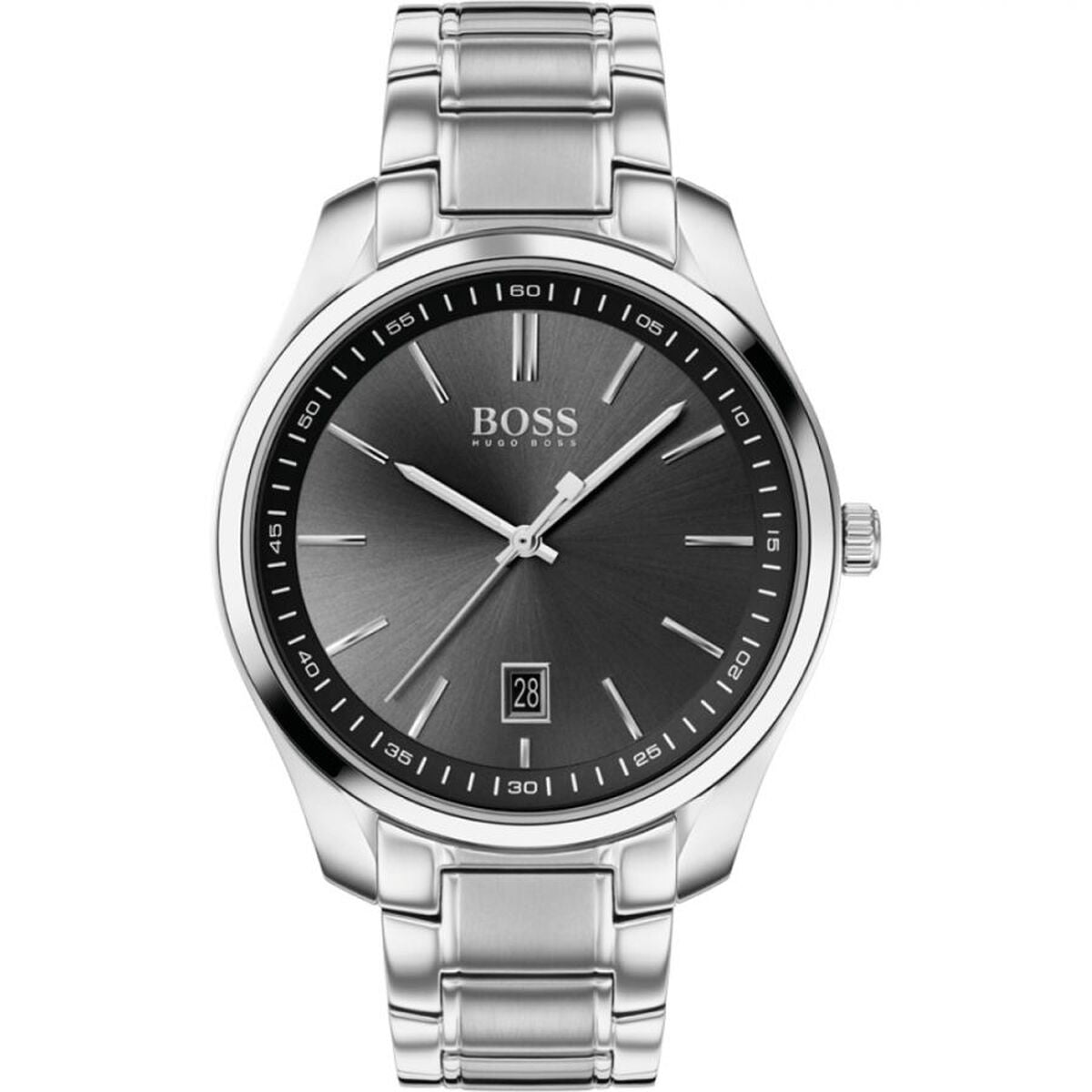 Herrklocka Hugo Boss – stilren i stål 42 mm