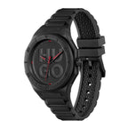 Hugo Boss herrklocka – Svart sportklocka i silikon