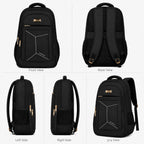 Rymlig unisex ryggsäck 20–35 L med laptopfack