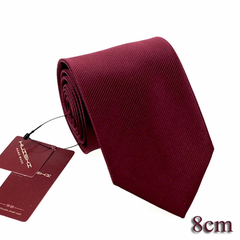 Slips herr mörkblå 6–8 cm – klassisk jacquard