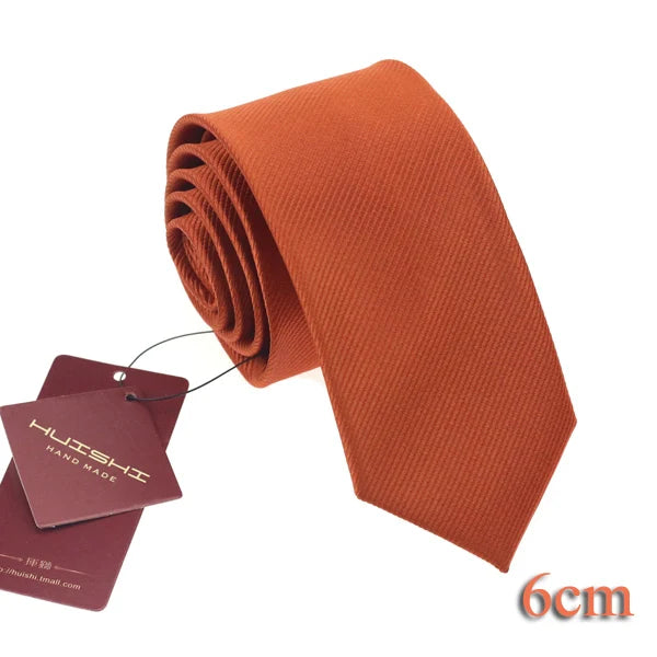 Slips herr mörkblå 6–8 cm – klassisk jacquard