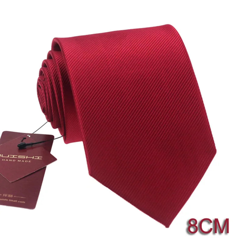 Slips herr mörkblå 6–8 cm – klassisk jacquard