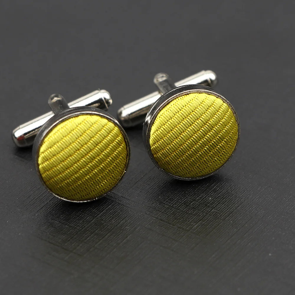 Manschettknappar Randiga – Klassisk design & elegant stil