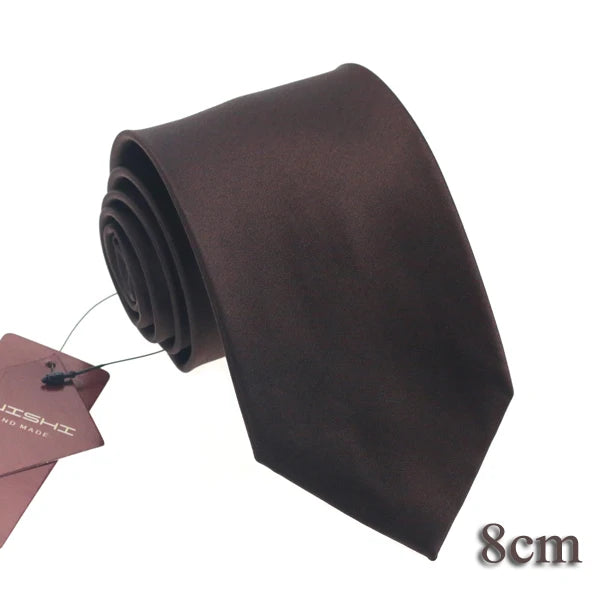 Slips herr mörkblå 6–8 cm – klassisk jacquard