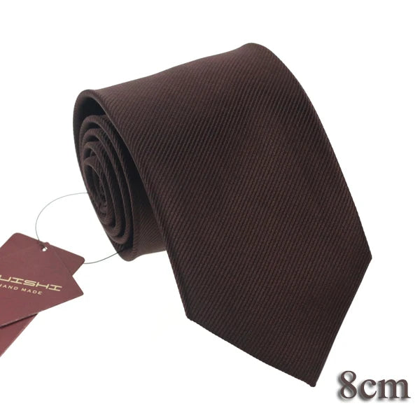 Slips herr mörkblå 6–8 cm – klassisk jacquard