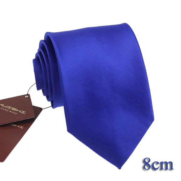 Slips herr mörkblå 6–8 cm – klassisk jacquard