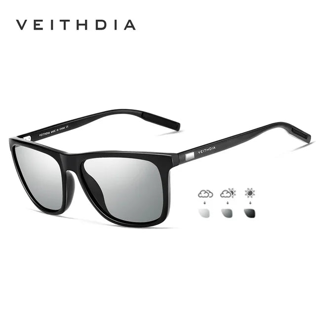Polariserade Retro Solglasögon – aluminium unisex UV400