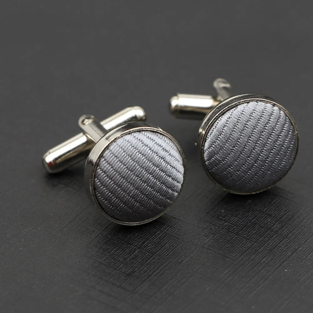 Manschettknappar Randiga – Klassisk design & elegant stil