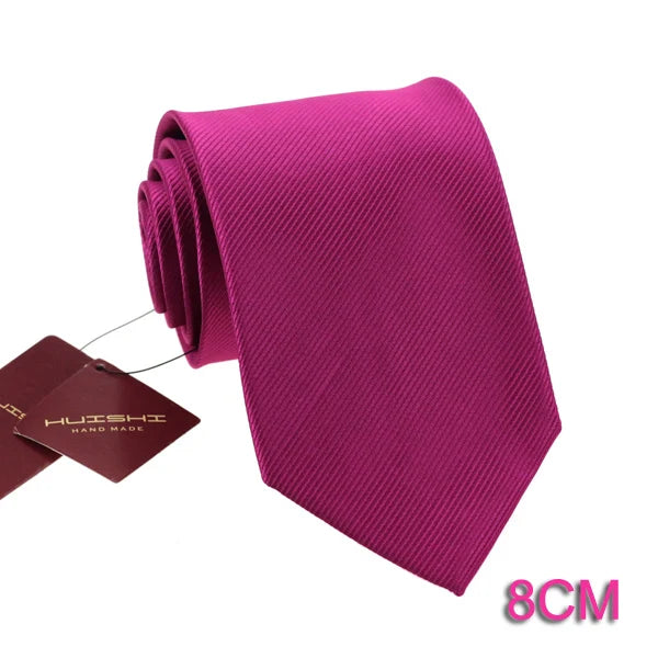 Slips herr mörkblå 6–8 cm – klassisk jacquard