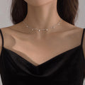 Halsband i äkta sterling silver – Geometriskt halsband för dam