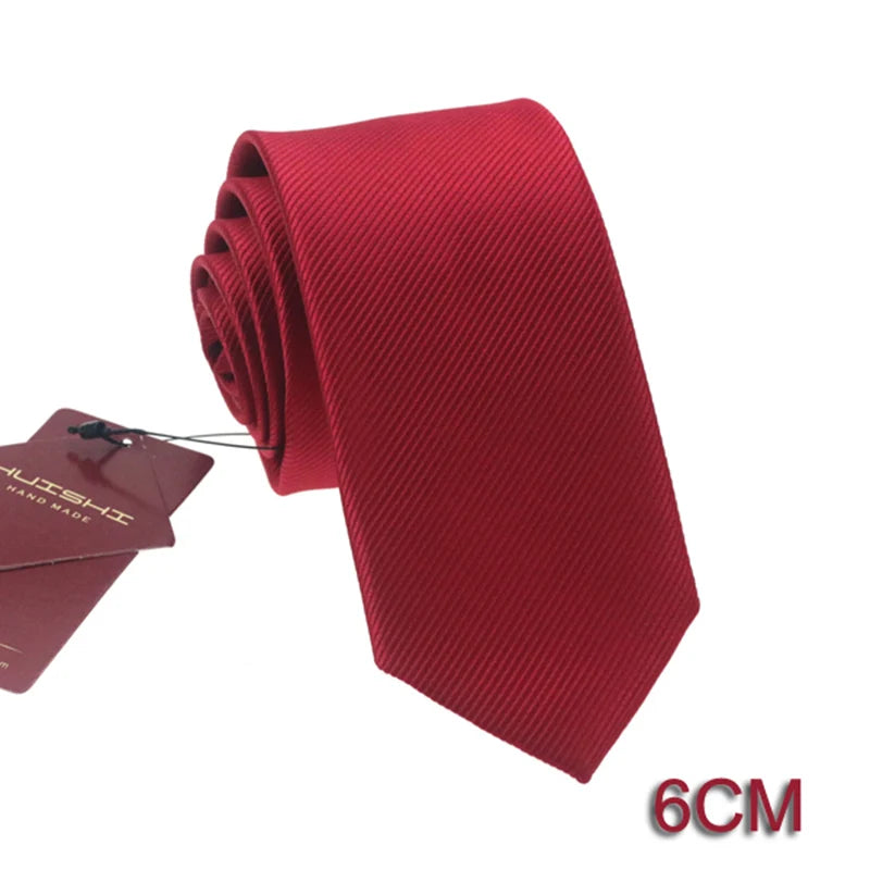 Slips herr mörkblå 6–8 cm – klassisk jacquard