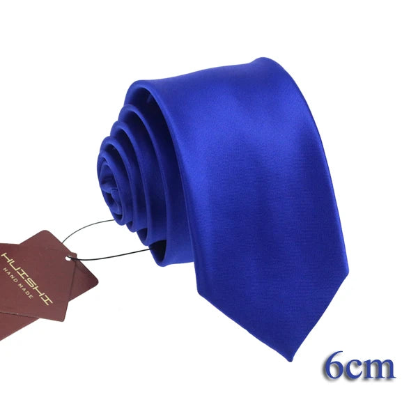 Slips herr mörkblå 6–8 cm – klassisk jacquard