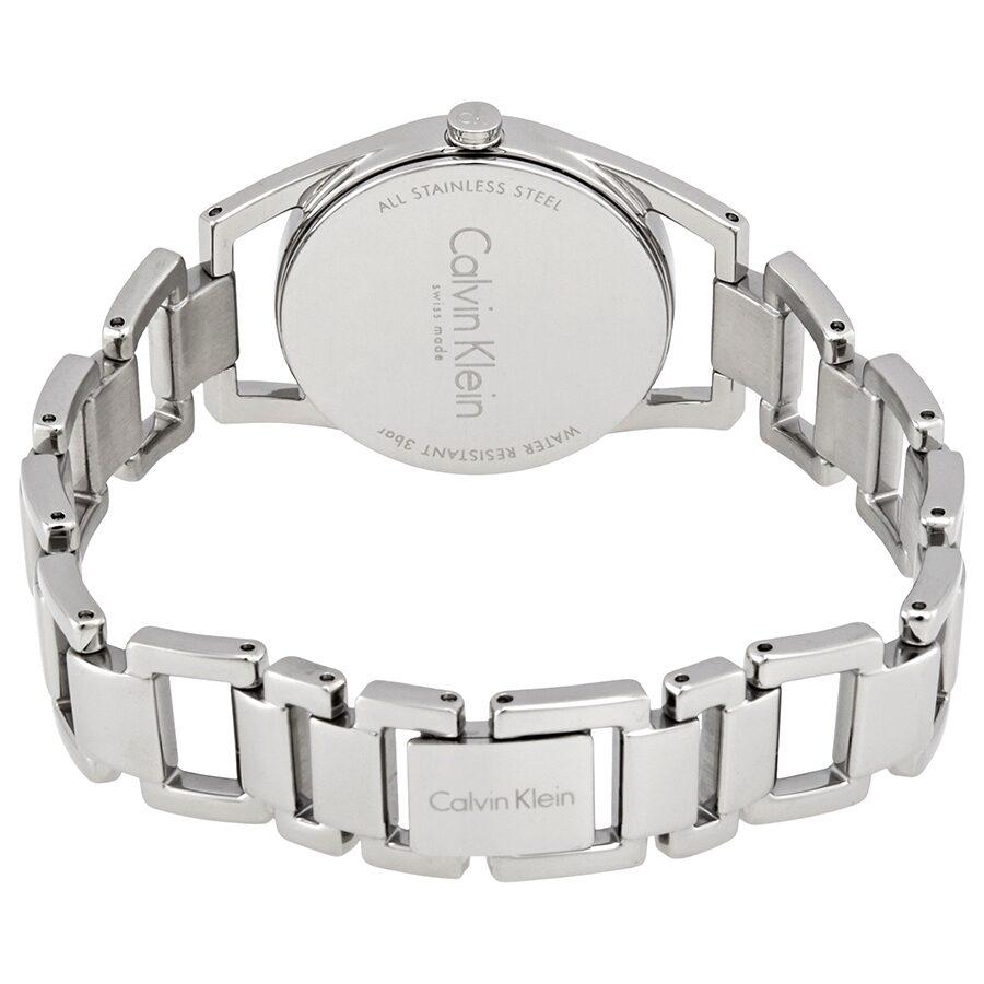 Calvin Klein damklocka DAINTY – Diamantindex & rostfritt stål