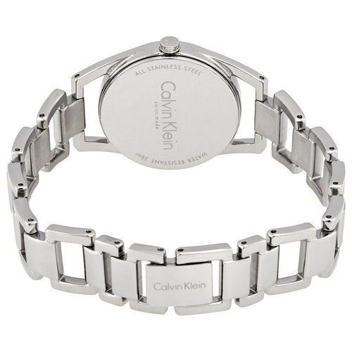 Calvin Klein damklocka DAINTY – Diamantindex & rostfritt stål
