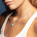 Lotus Silver halsband i 925 sterling silver