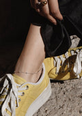 Mini Bubble Anklet - Silver
