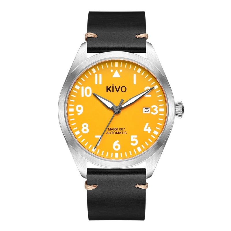 Automatisk Flieger pilotklocka herr – Miyota 8215 med safirglas