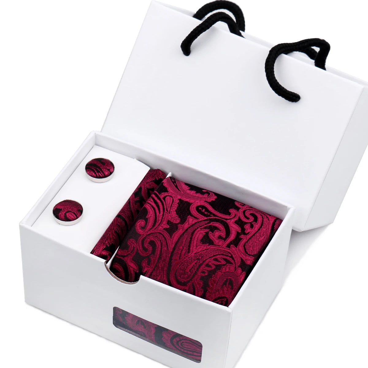 Slipsset i presentbox – lyxigt herrset