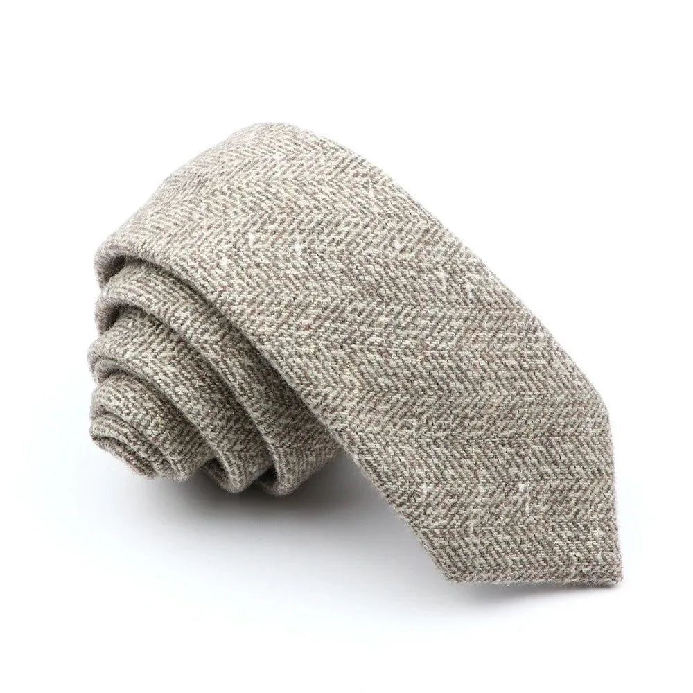 Ullslips 7 cm – klassisk herr & dam slips för business och fest