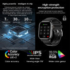 Smartwatch 2.01” HD – Bluetooth-samtal & stor skärm