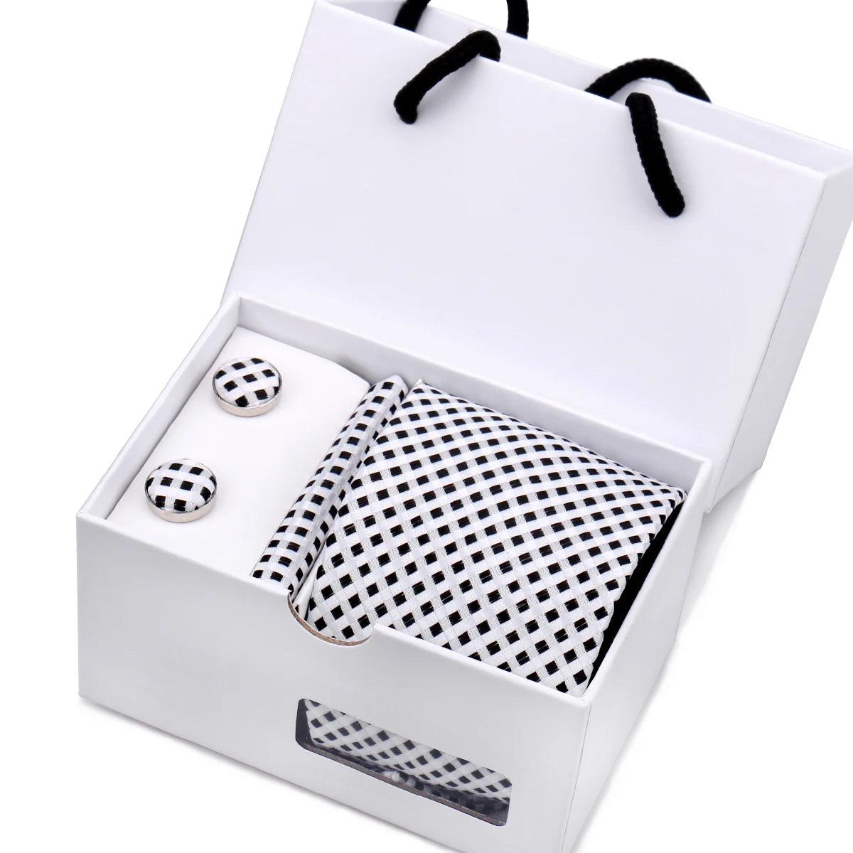 Slipsset i presentbox – lyxigt herrset