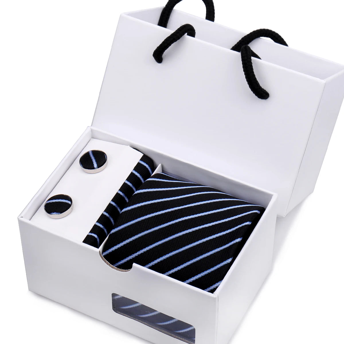 Slipsset i presentbox – lyxigt herrset