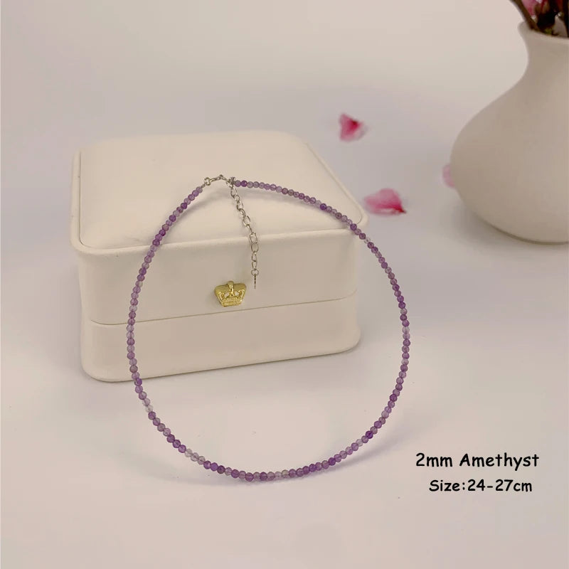 Fotlänk i 925 sterling silver med turmalin 24–27 cm