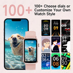 LIGE Smartwatch 1.47” – Pulsmätning & Bluetooth-samtal