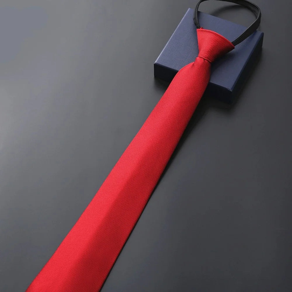 Lazy slips 8 cm – randig med dragkedja