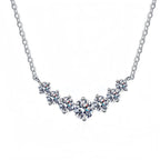 925 sterling silver halsband dam med zirkon – elegant cirkelhänge