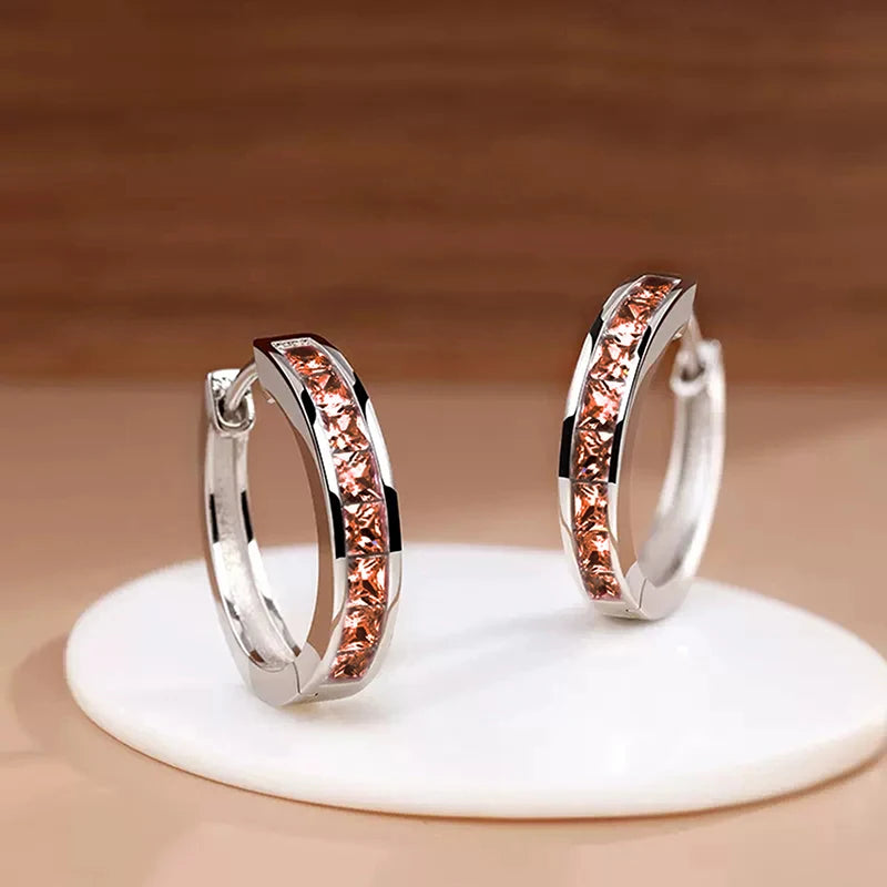 Örhängen dam – eleganta hoops cc-inspirerade