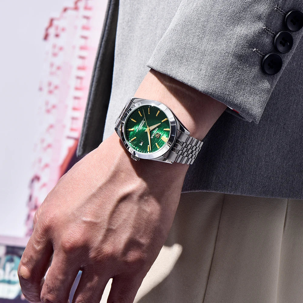 BENYAR Automatisk Herrklocka 40 mm – Sport & dykstil 50M