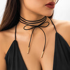 Långt halsband för dam – Trendig och elegant design