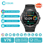 COLMI V76 GPS Smartwatch – 1.43” AMOLED & 10 dagars batteri