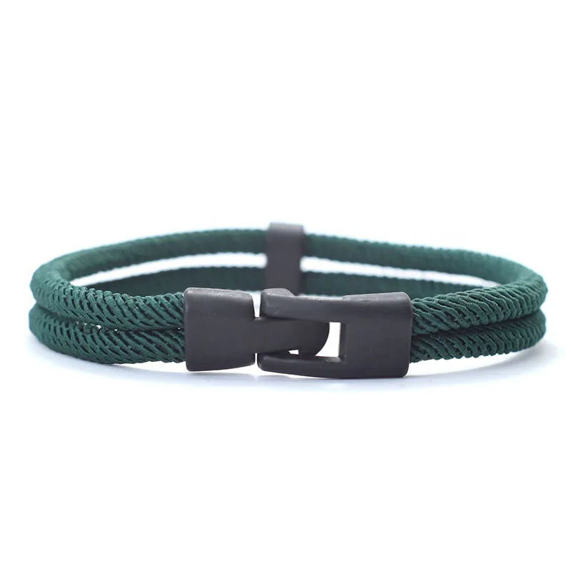 Rött Trådarmband Herr – Dubbellager