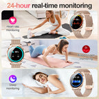 LIGE Dam Smartwatch 1.32” – AMOLED & pulsmätning