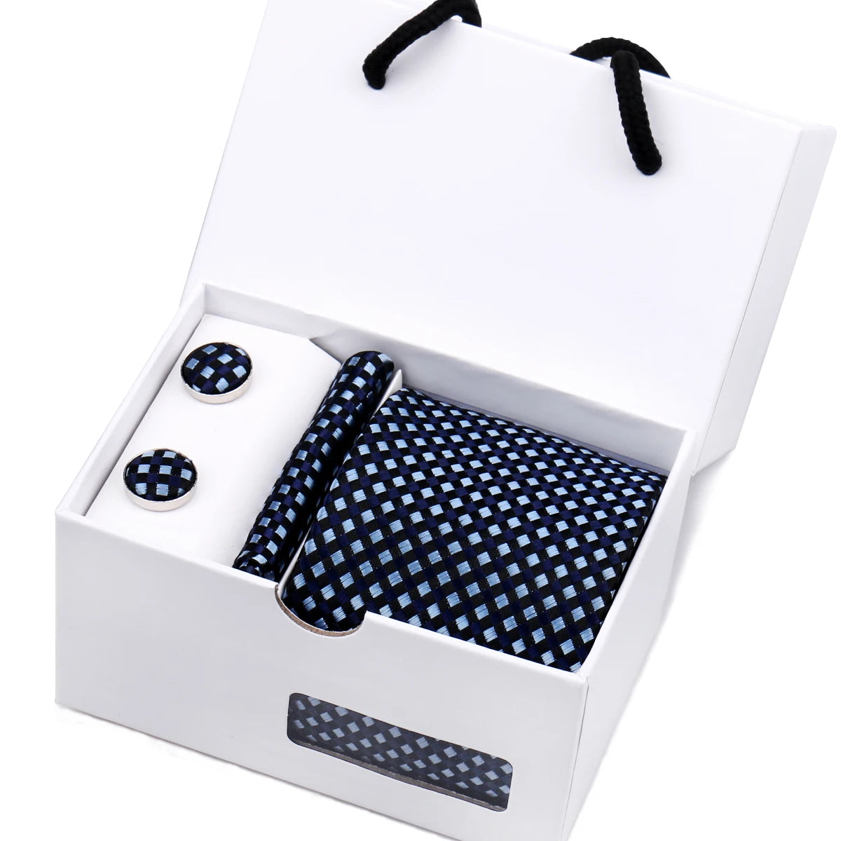 Slipsset i presentbox – lyxigt herrset