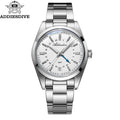 ADDIESDIVE AD2065 – Lyxig 36mm GMT quartzklocka i rostfritt stål (10ATM)