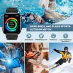 LIGE Smartwatch 1.95” – Bluetooth-samtal & fitness