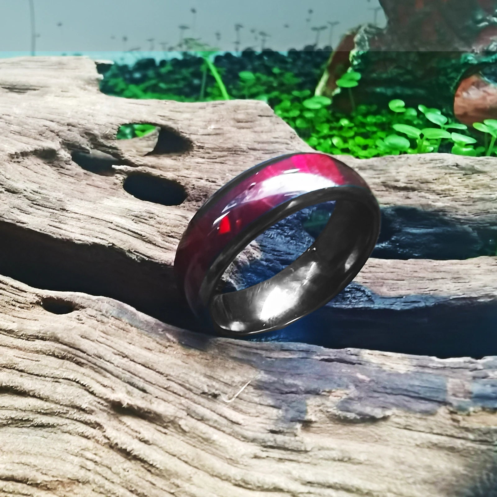 NTAG216 smart NFC-ring i keramik – programmerbar 888 byte