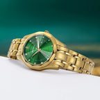 BERNY damklocka i guldton – Elegant automatisk klocka