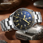 ADDIESDIVE AD2101 automatisk herrklocka – Safirglas, 200 m