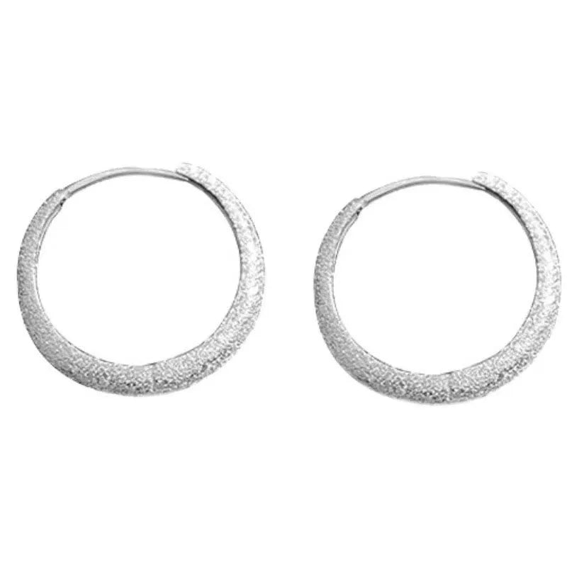 Vintage glänsande örhängen