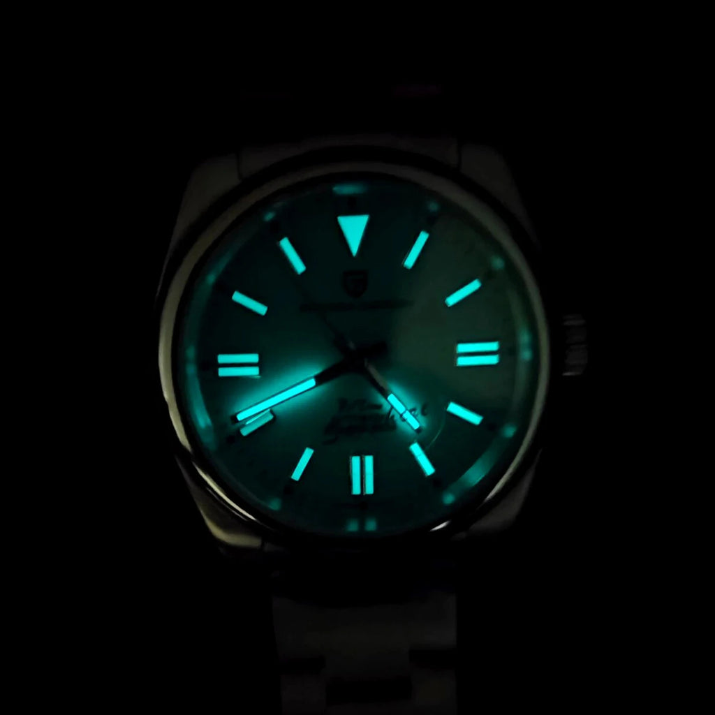 PAGANI Design Automatisk Herrklocka 39 mm – Safirglas & 20 ATM