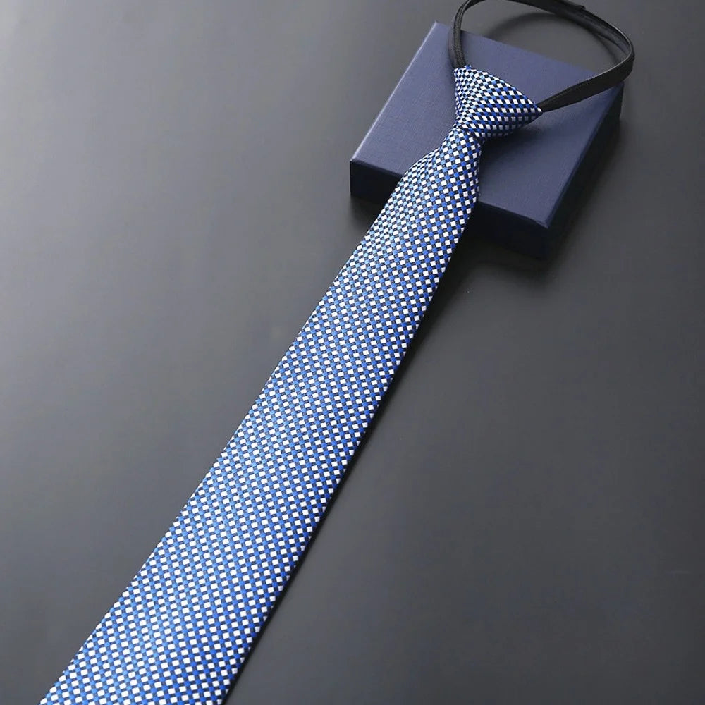 Lazy slips 8 cm – randig med dragkedja