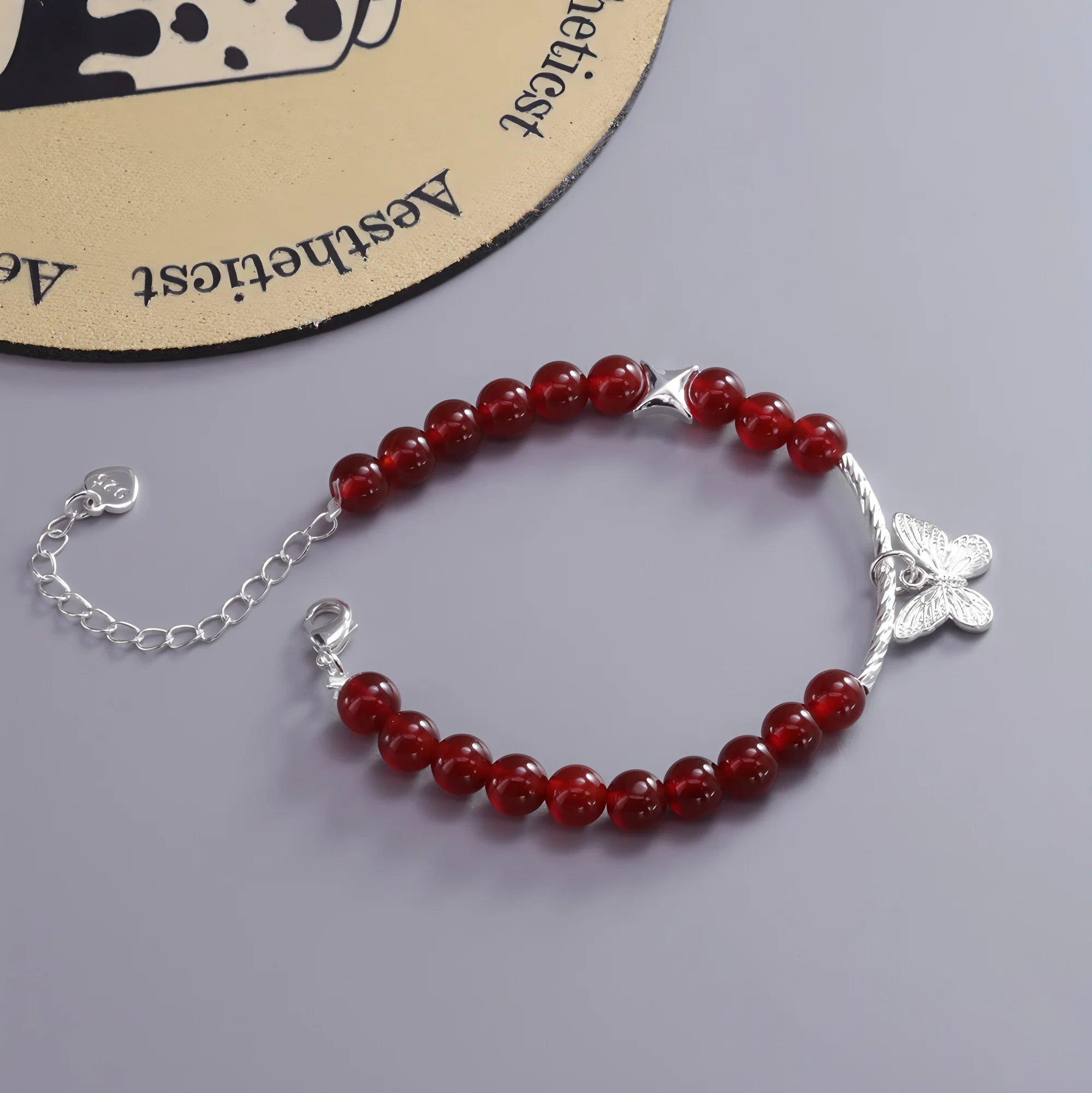 Silverarmband Dam Hjärta