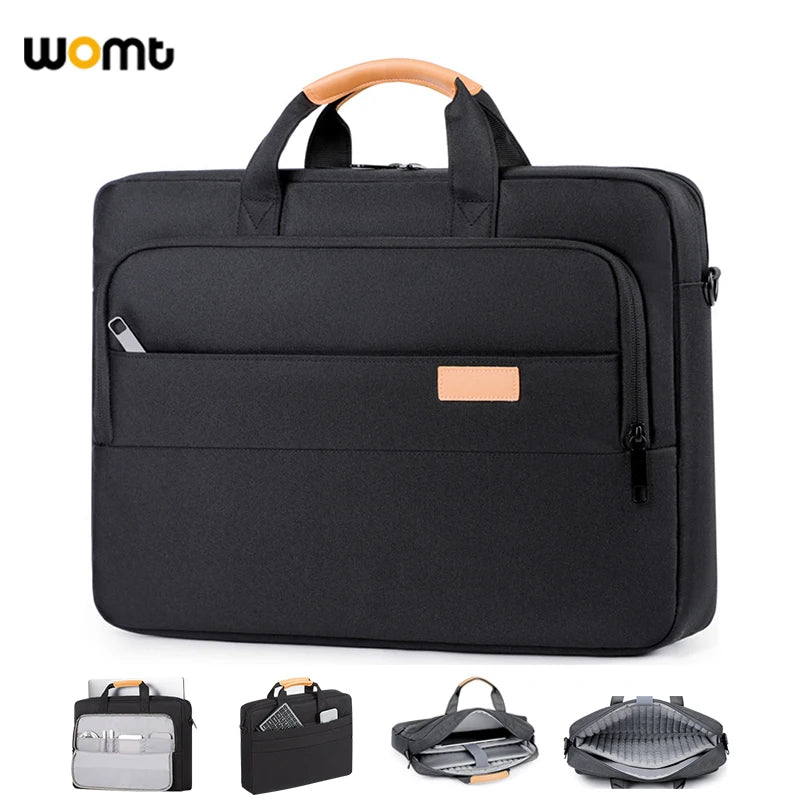 WOMT laptopväska 15.6–17.3 tum i nylon